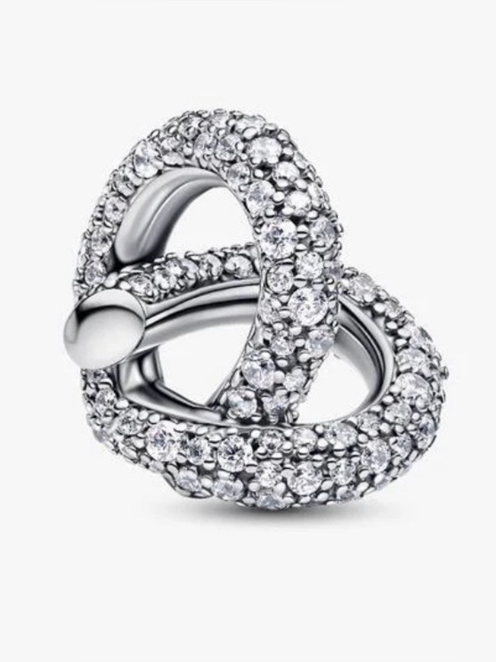 Pandora Pave infinity heart charm